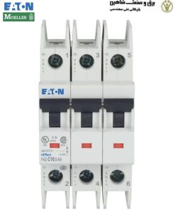 کلید مینیاتوری تیپ FFAZNC 16-3-N مولر ایتون moeller eaton مدل 102250 (3 پل با نول 16 آمپری)