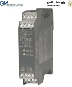 ماژول خروجی رله دوگانه DIN-Rail جی ام اینترنشنال gm international مدل d1092d-069
