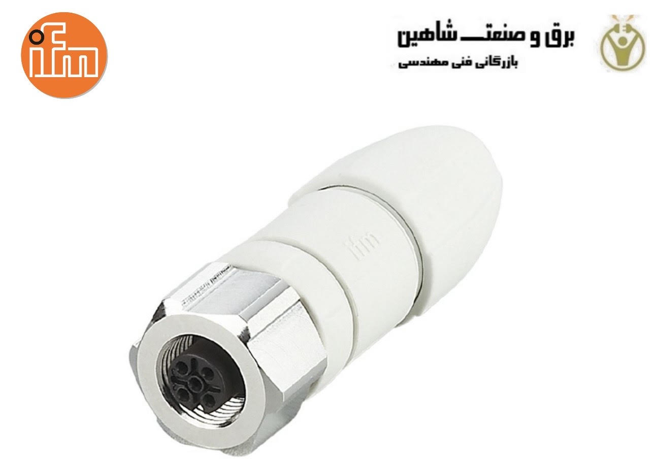 سوکت قابل اتصال ifm مدل EVF565 (کانکتور M12)