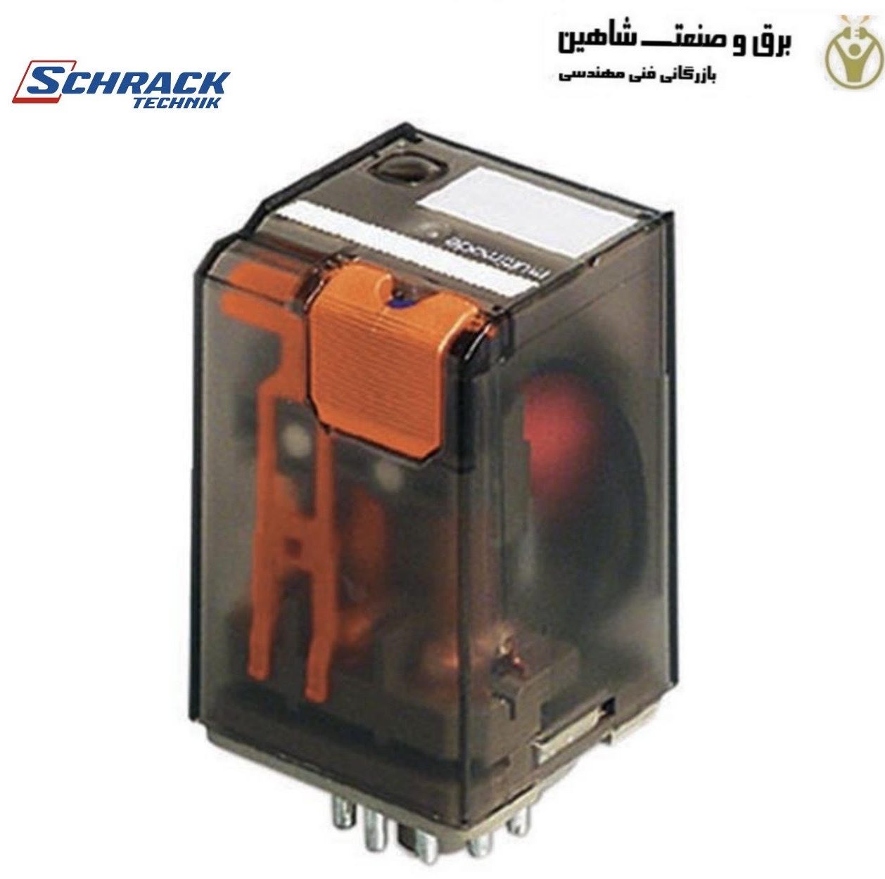 رله 230 ولت 10 آمپری شراک schrack مدل PT3A5T30 (LZX : PT3A5T30)
