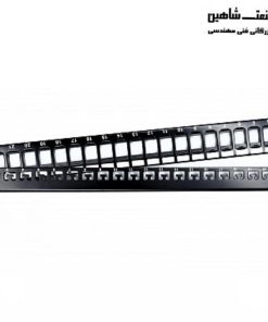 پچ پنل 24 پورت cat5e برند Kuwes مدل 1U 24 (Kuwes 1U 24)