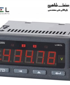 پنل متر دیجیتال قابل برنامه ریزی لومل lumel مدل N30U-116500E0