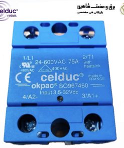 رله حالت جامد سری SO9 سلدوک Celduc مدل SO967460