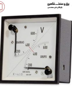 ولت متر دوبل ساچی Saci مدل EC3VII