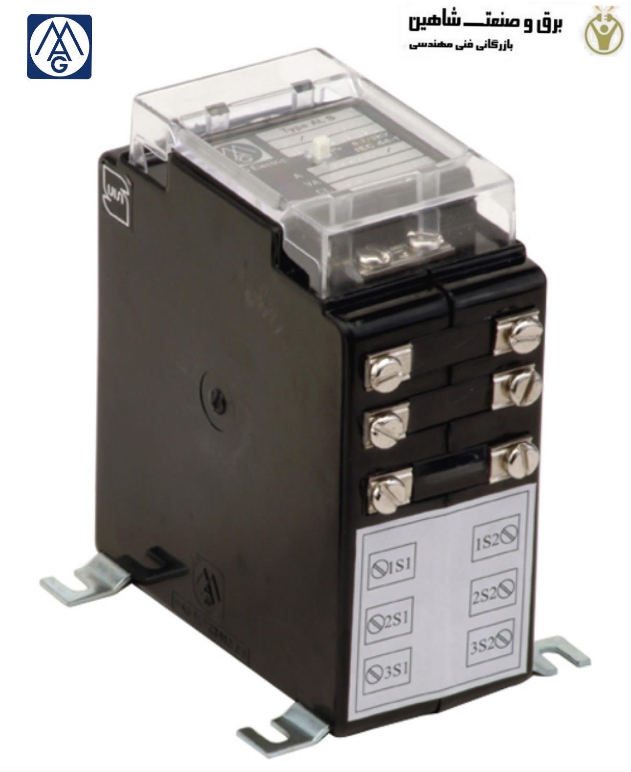 ترانسفورماتور جمع کننده جریان مگ الکتریک mag electric مدل als (کد ct 2(1)/1a)