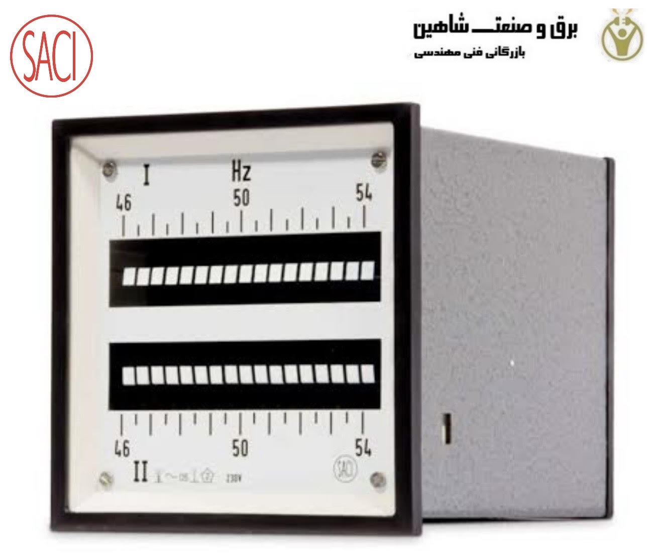 فرکانس متر دوبل ساچی Saci مدل FC3VII