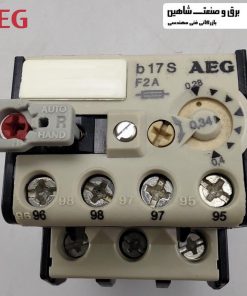 رله حرارتی اضافه بار آاگه aeg مدل B17S کد 91034192800 (910-341-928-00)