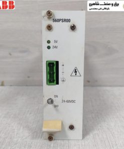 منبع تغذیه ای بی بی abb مدل 1kgt026500r0001 کد 560PSR00 از سری محصولات RTU560