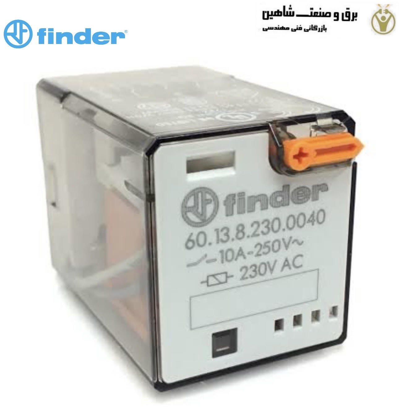 رله کنترل ۳ پلی فیندر finder مدل 601382300040 تایپ 60.13