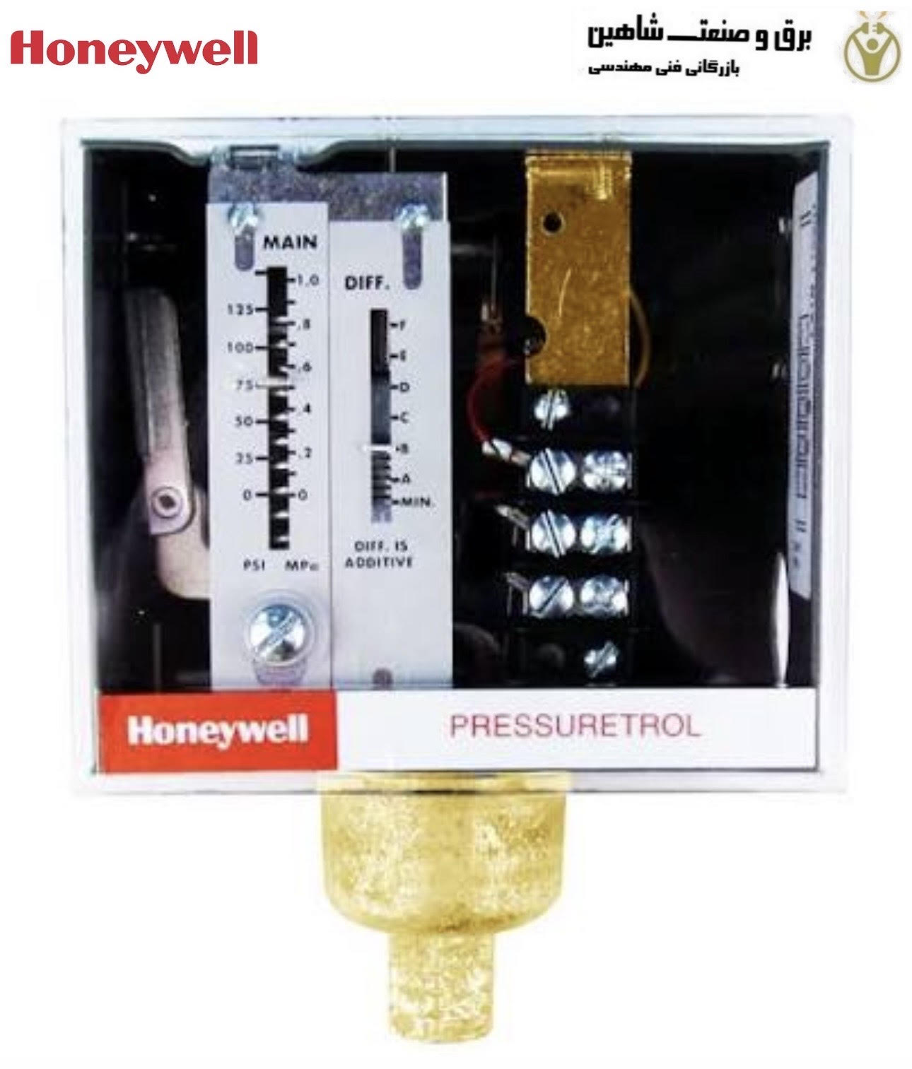 پرشر سوئیچ هانیول HONEYWELL مدل L91B1050