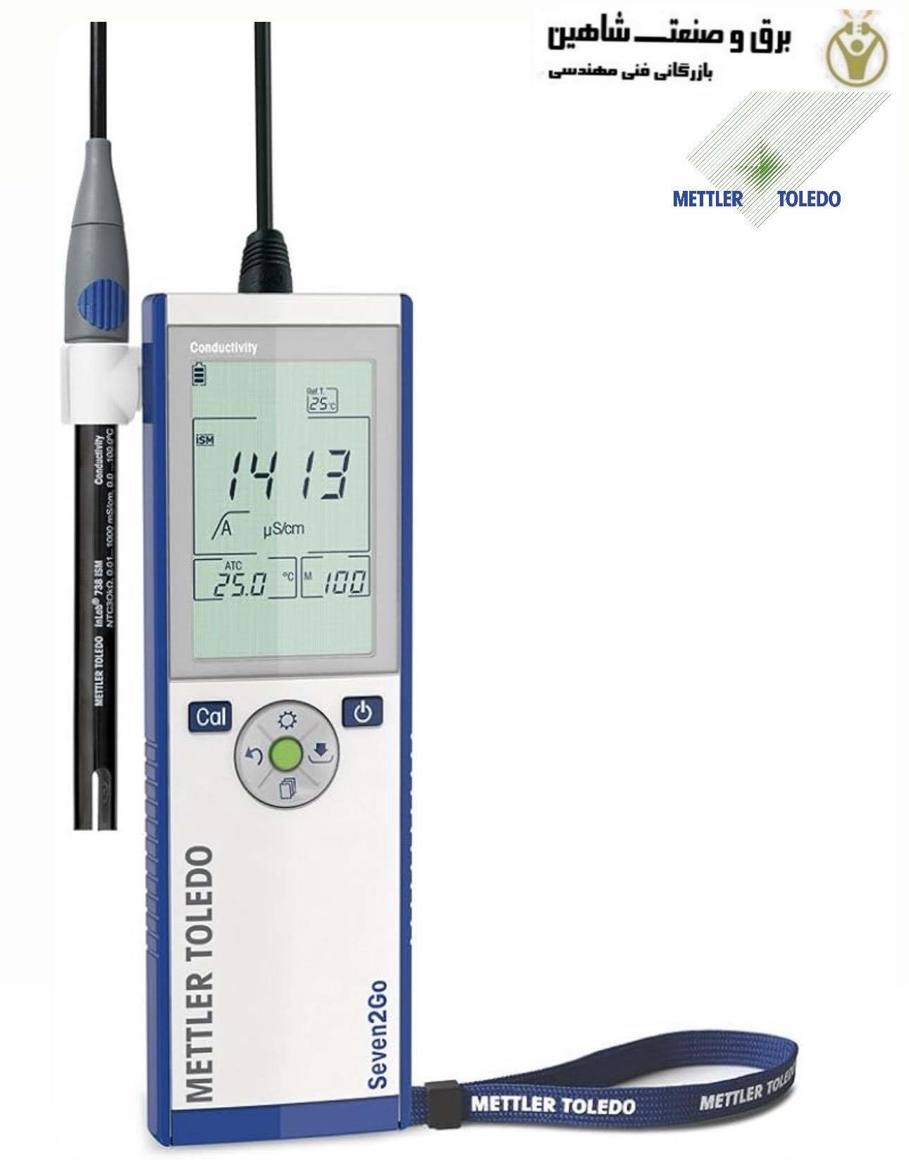 سنسور pH متلر تولدو Mettler Toledo مدل InLab413 کد 51340288