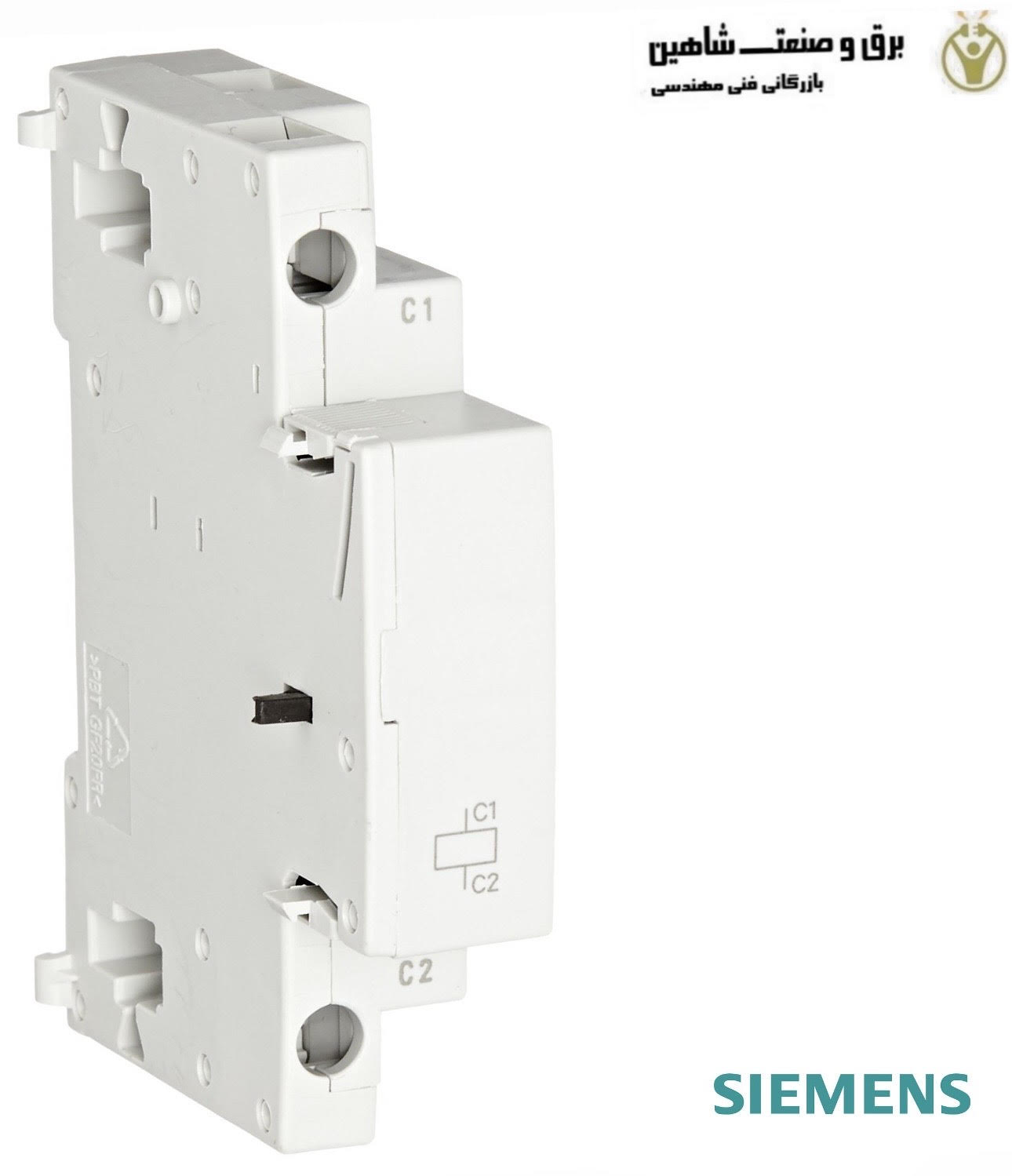 رله شنت کلید حرارتی زیمنس siemens مدل 3rv1902-1df0 (کد جدید 3RV2902-1DF0)