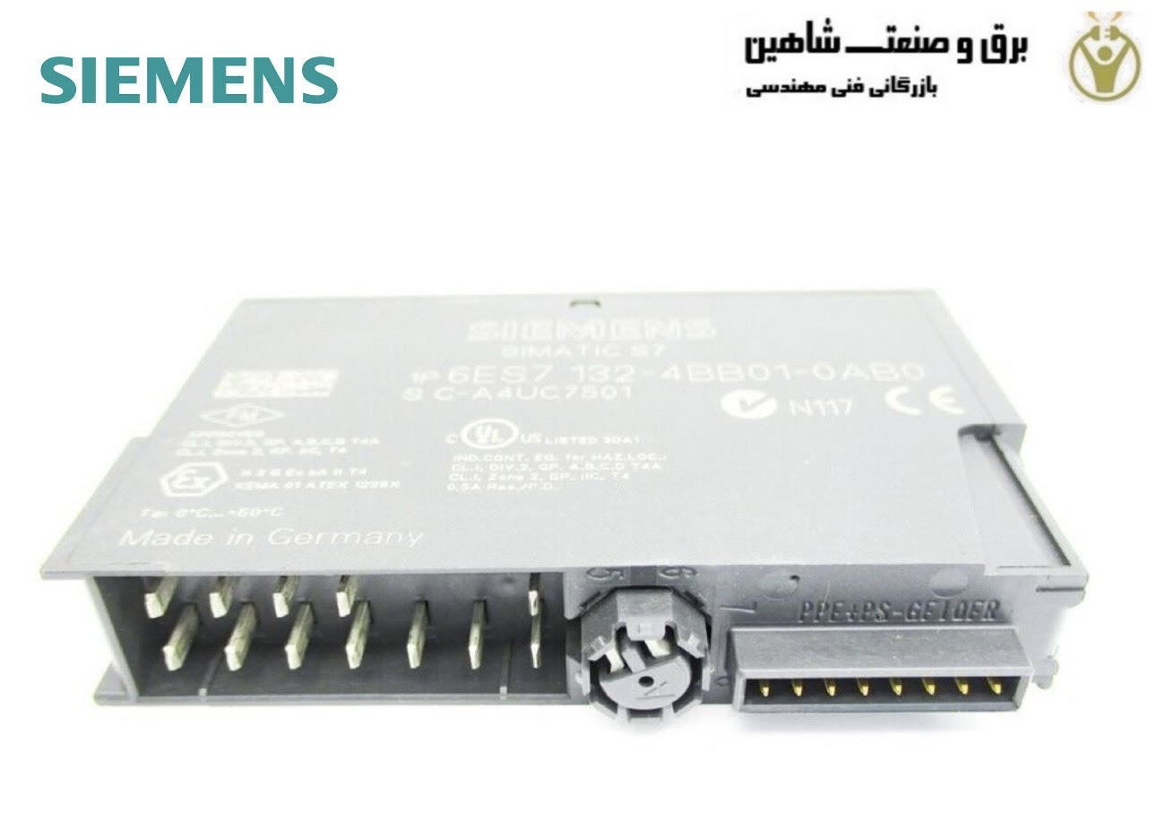 ماژول خروجی دیجیتال سری PLC ET200S زیمنس siemens مدل 6ES7131-4BD51-0AA0