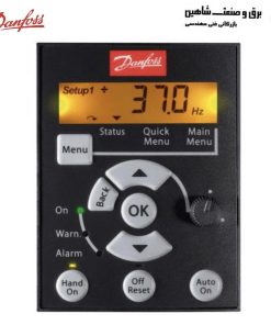 پنل کنترل اینورتر VLT دانفوس Danfoss مدل LCP 12 کد 132B0101