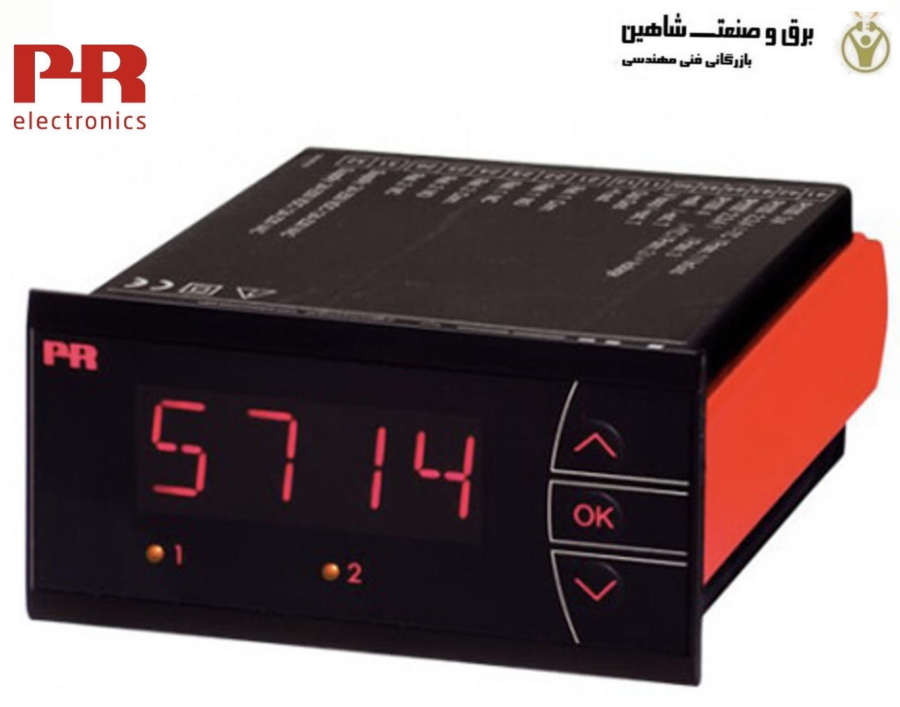 نشانگر LED قابل برنامه ریزی سری ۵۷۰۰ برند Pr Electronics مدل 5714A