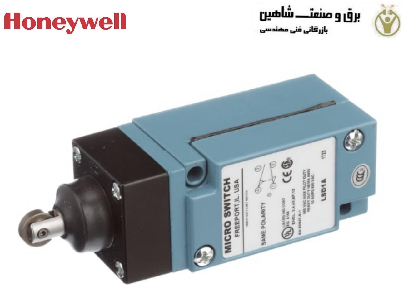 لیمیت سوئیچ و میکرو سوئیچ هانیول honeywell مدل LSD1A