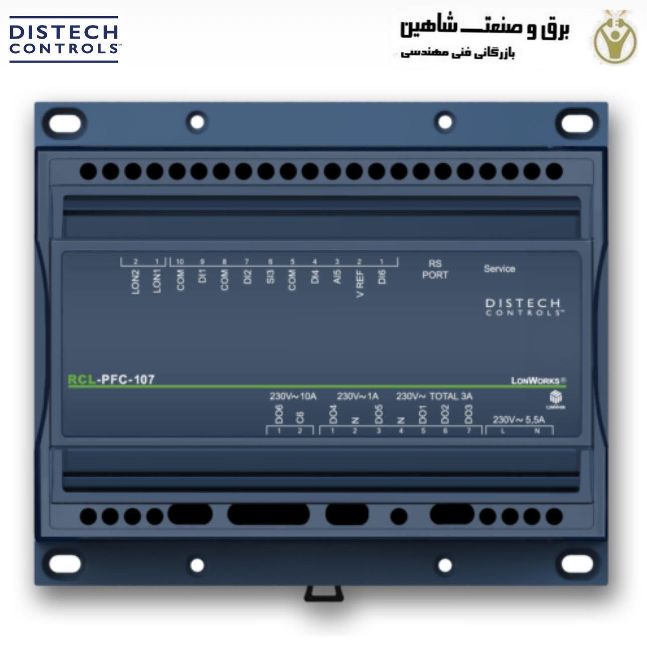 کنترلر دیستک distech controls مدل RCL-PFC-107