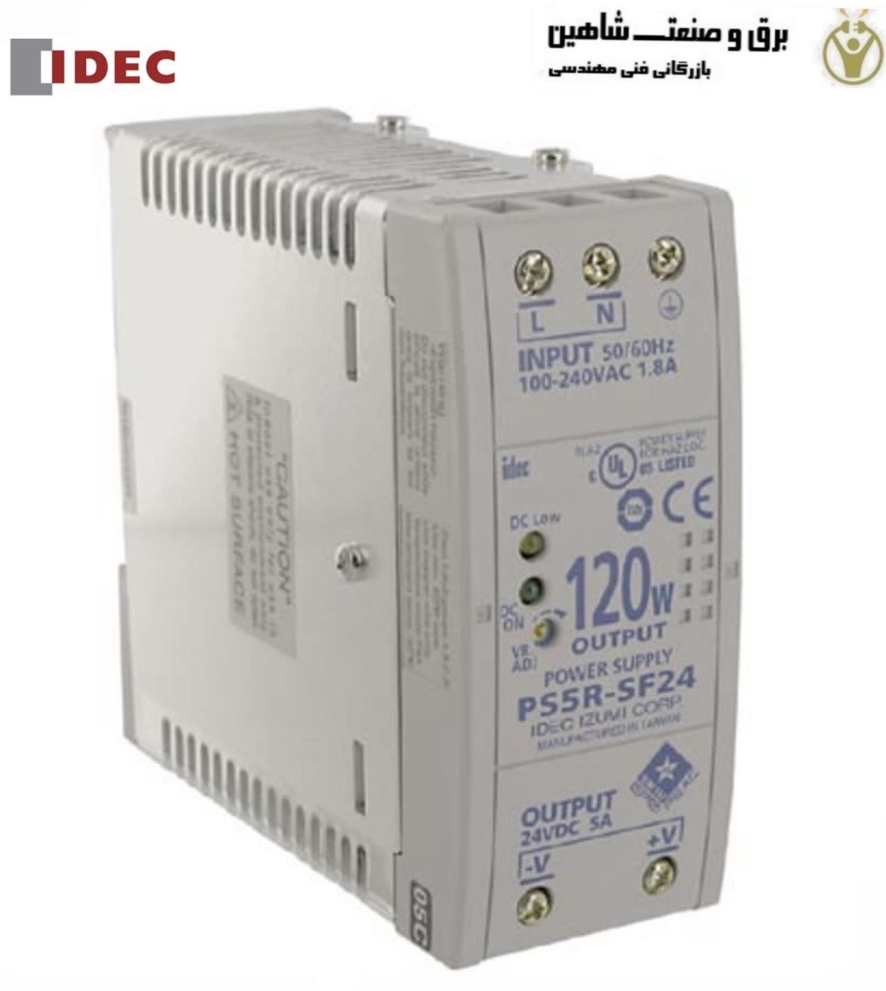 منبع تغذیه idec izumi مدل PS5R-SF24