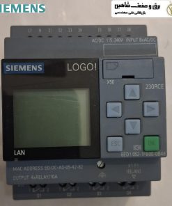 پی ال سی زیمنس PLC LOGO! 230RCE لوگو 8 مدل 6ED1021-1FB00-0BA8