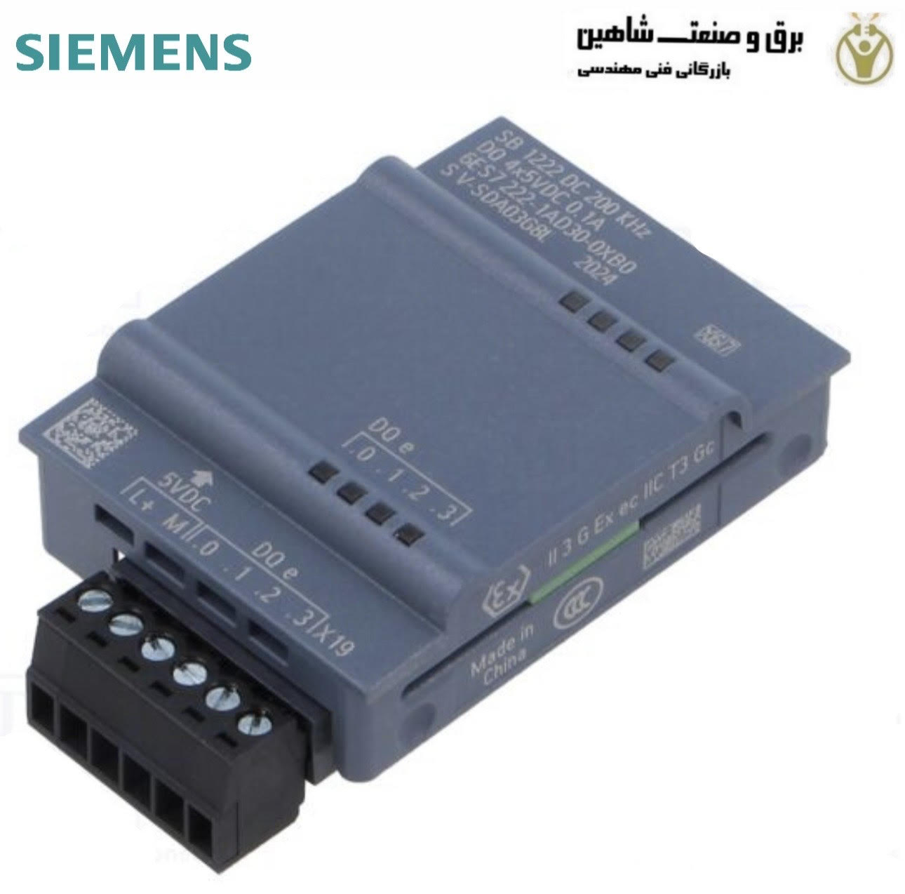 کارت دیجیتال زیمنس Siemens مدل 6ES7222-1AD30-0XB0