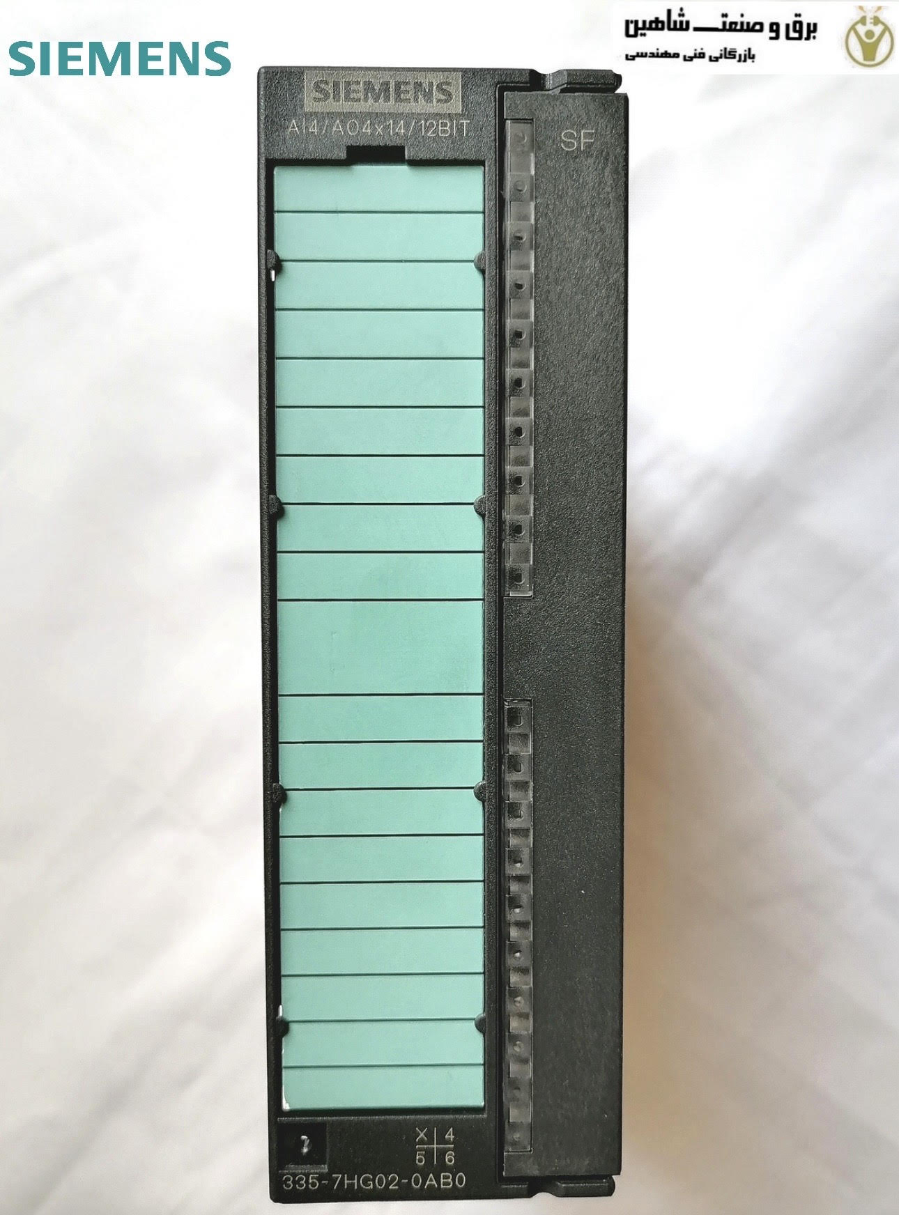 ماژول آنالوگ 4i/4o پی ال سی زیمنس Siemens مدل 6ES7335-7HG02-0AA0
