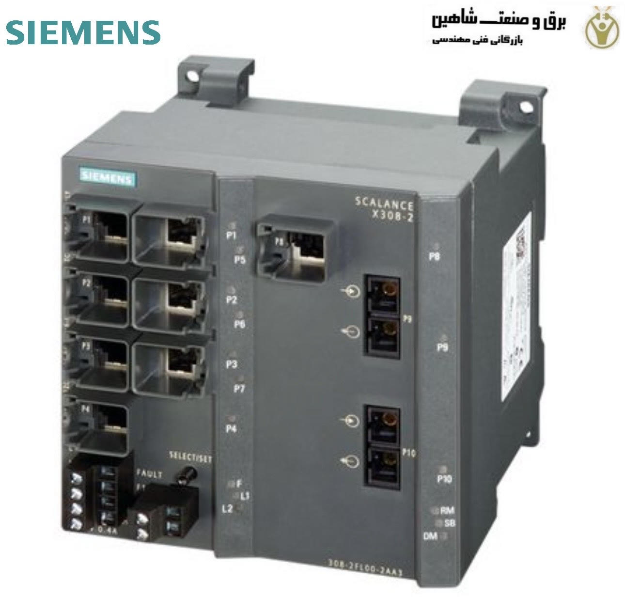 سوئیچ اسکالانس نوری زیمنس مدل 6GK5308-2FL10-2AA3