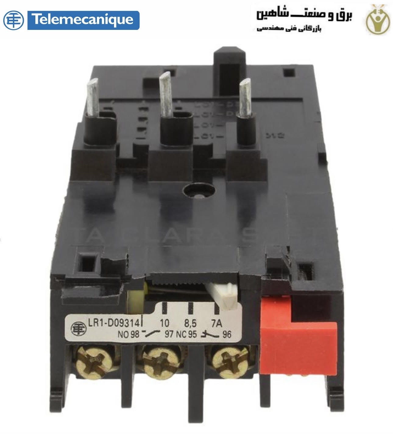 بیمتال Telemecanique تله مکانیک 7 تا 10 آمپر مدل LR1D09314 (کد جدید LRD14)