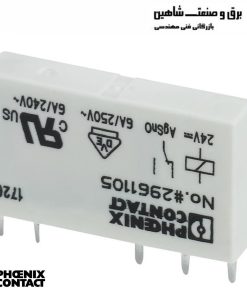 رله پی ال سی فونیکس کنتاکت بدون پایه ( بدون سوکت ) REL-MR- 24DC/21 کد 2961105