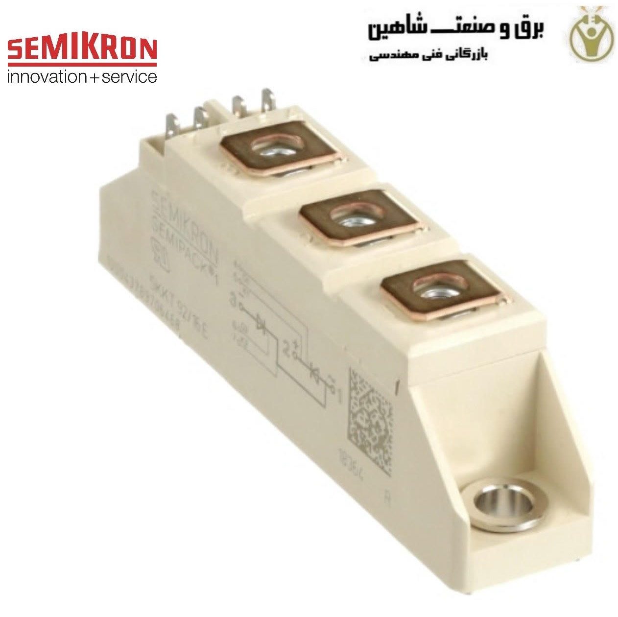 ماژول تریستور Semikron SKKT 91/12 Thyristor