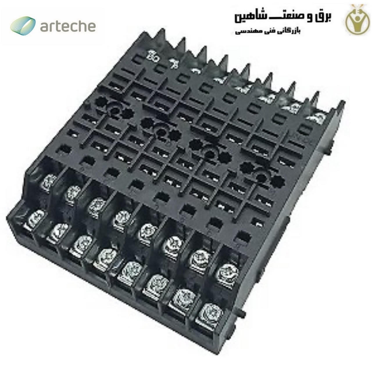 پایه ریلی سه فاز ارتچه مدل JN-DE