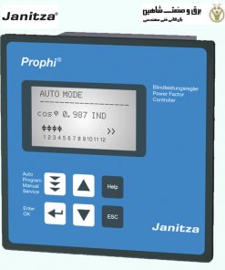 رگولاتور بانک خازنی، یانیتزا ساخت آلمان janitza مدل prophi-6r