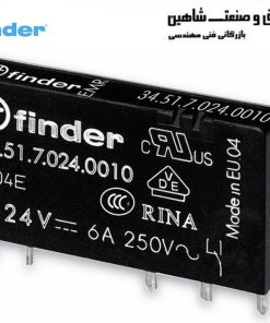 رله فیندر 1 کنتاکت 24 ولت DC کد 34.51.7.024.0010
