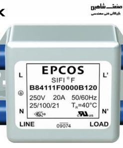 فیلتر EMC فلنجی Epcos TDK مدل B84111F0000B110