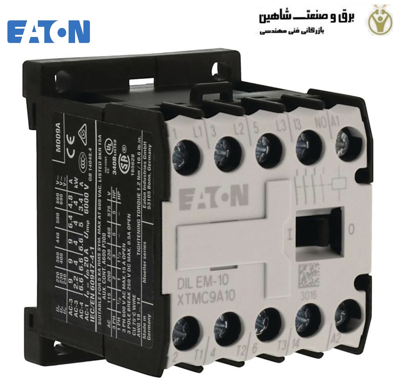کنتاکتور ایتون مولر Eaton Moeller DILEM-10-G (24VDC)