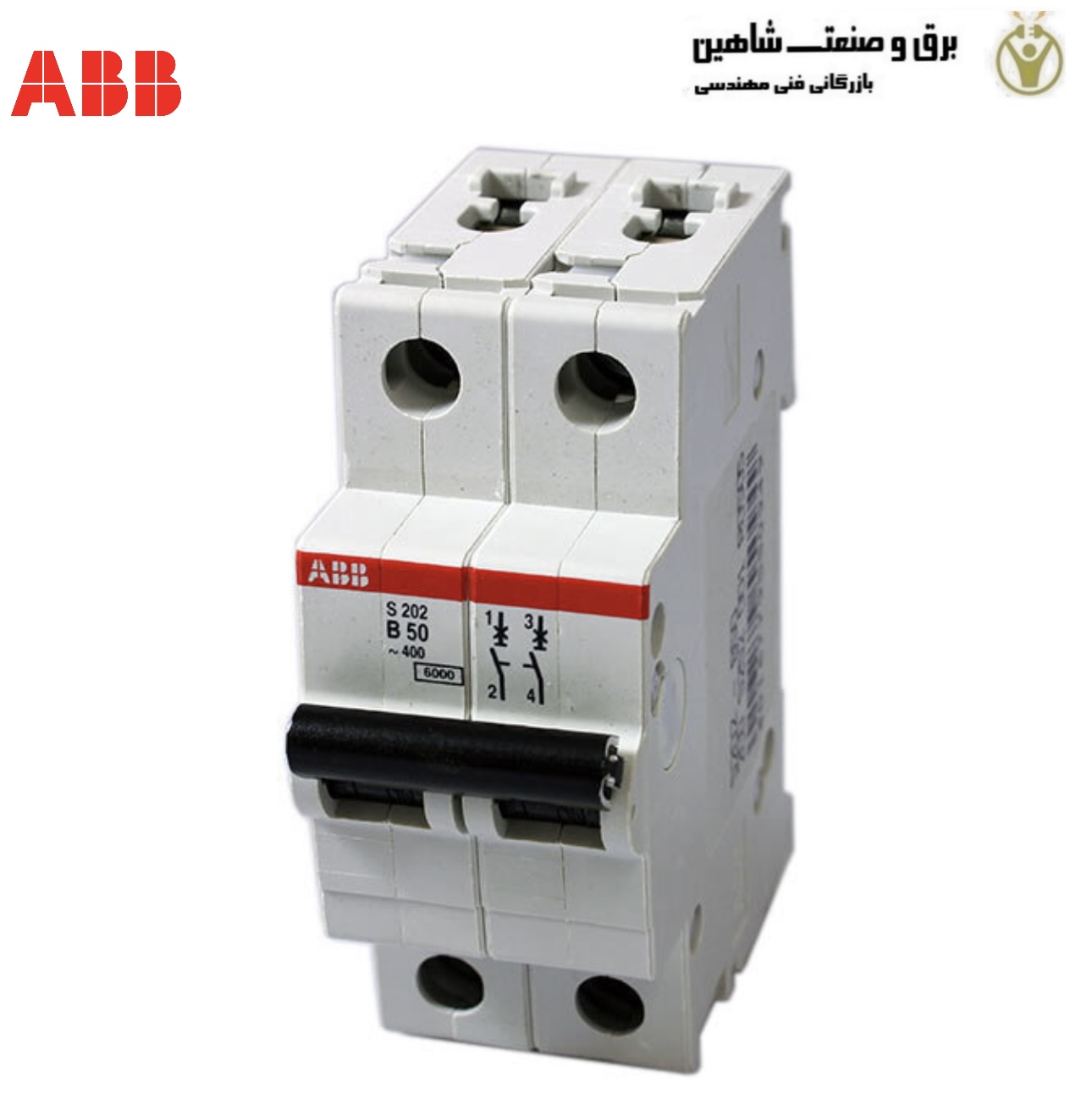 کلید مینیاتوری ABB 2CDS252001R0064 کد S202-C6