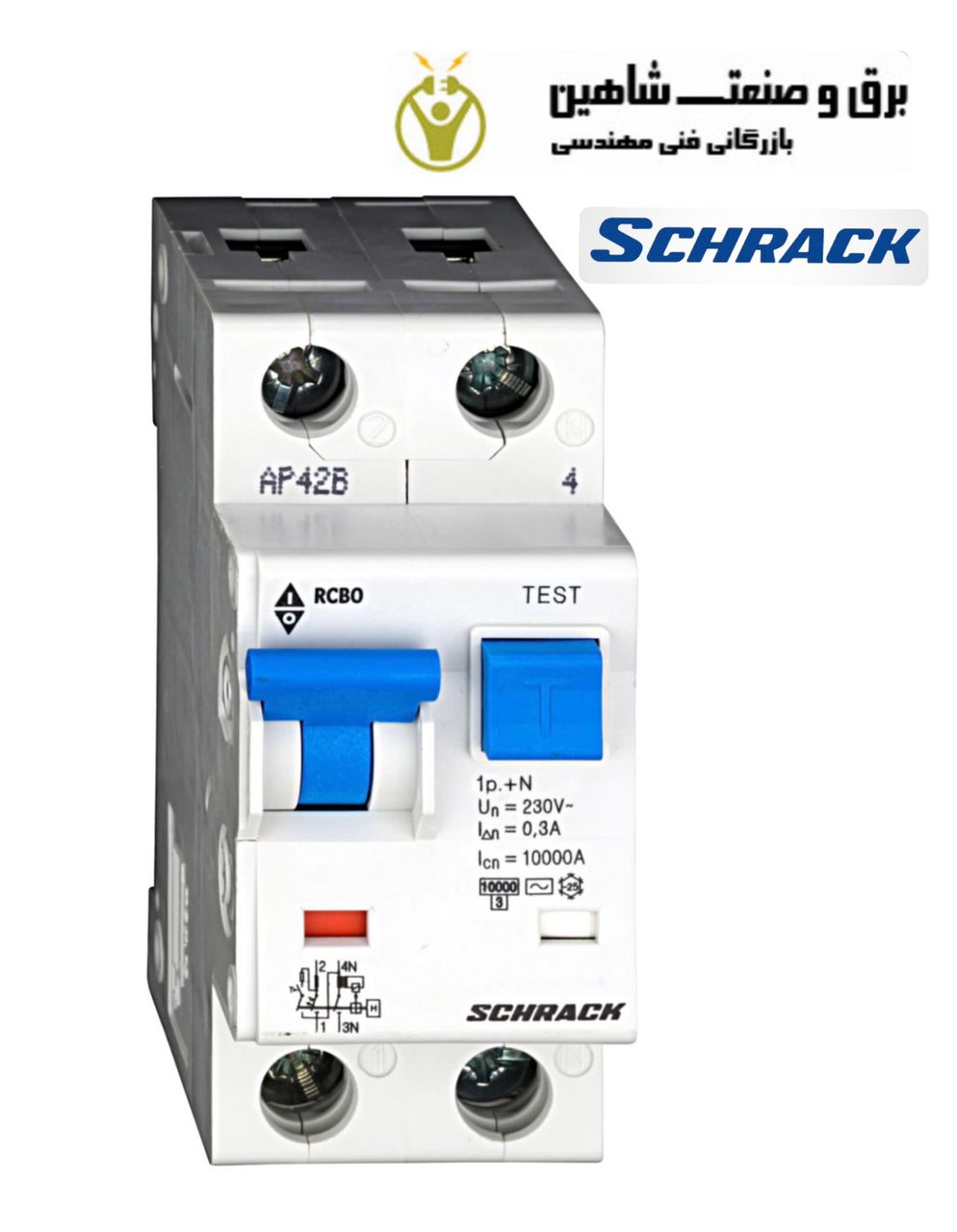 محافظ جان Schrack RCBO BO817525
