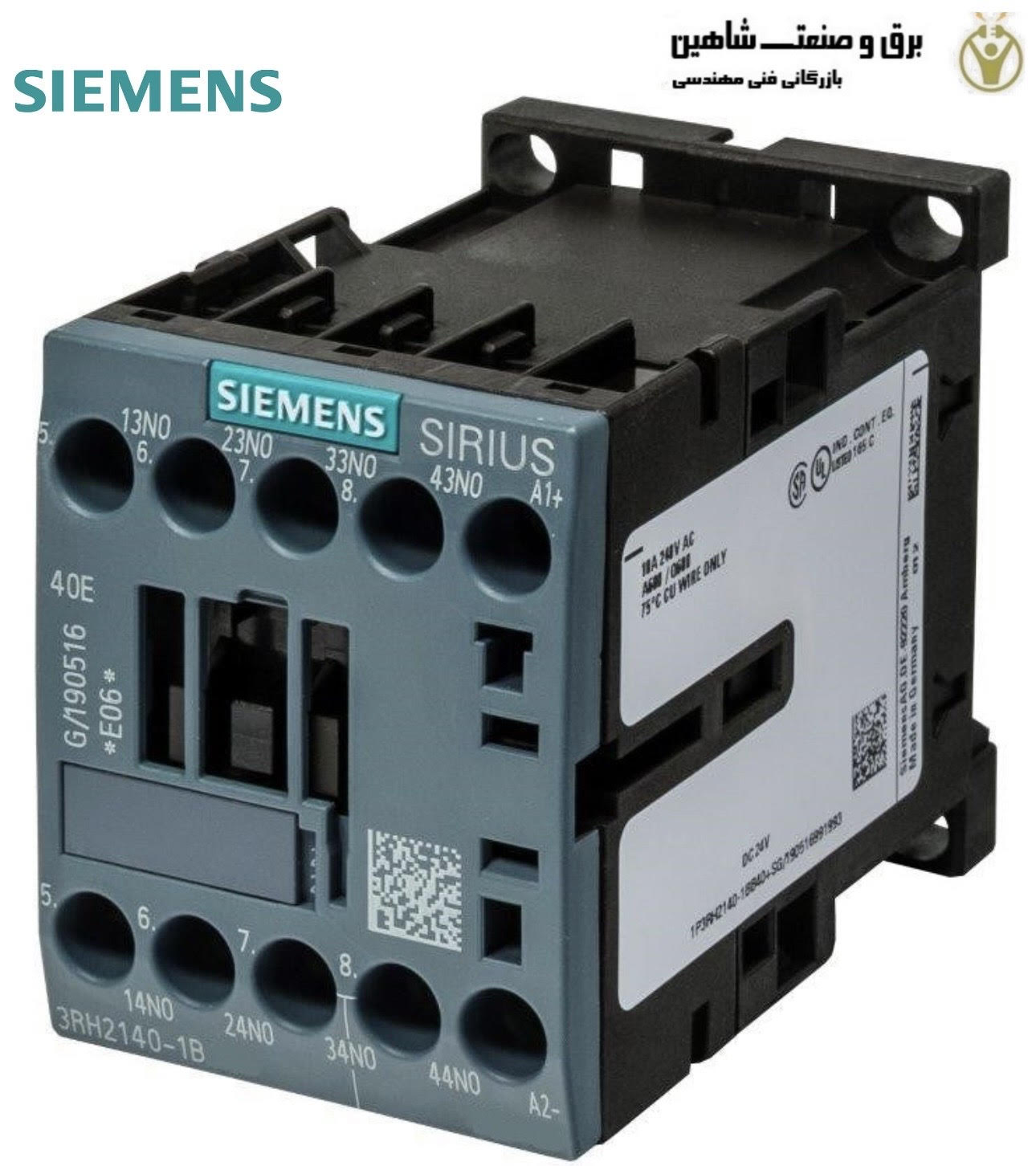 کمکی کنتاکتور زیمنس کد 3RH2140-1BF40