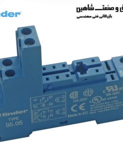پایه رله فیندر مدل 95.05 برای رله شیشه ای فیندر finder نوع باریک (اورجینال)