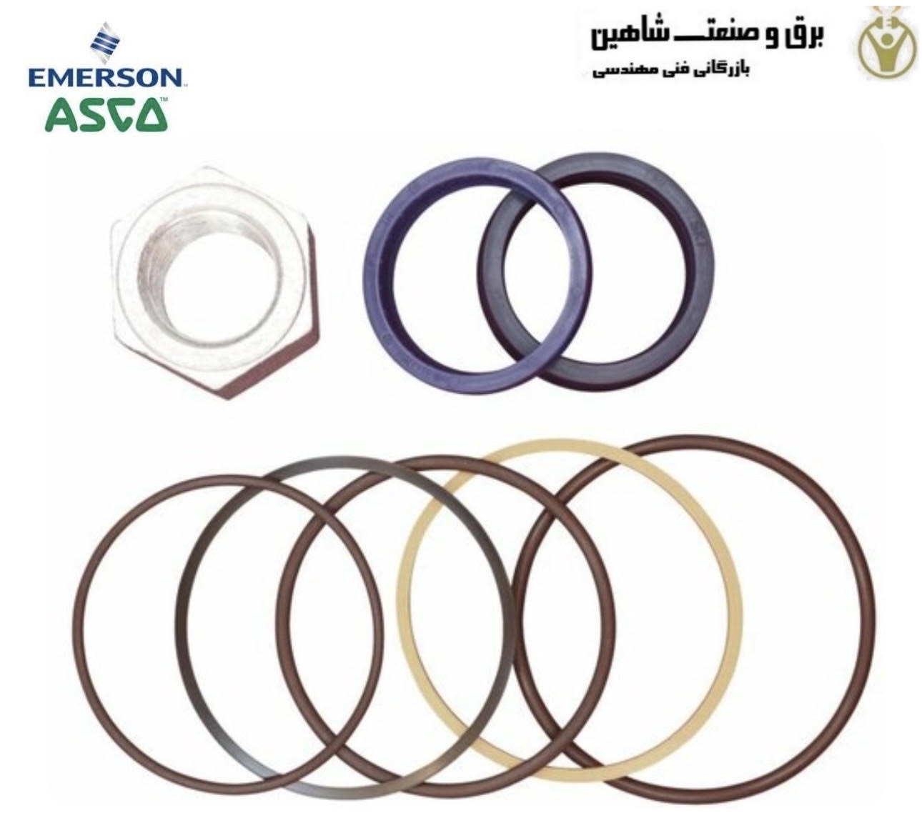 کیت قطعات یدکی EMERSON ASCO 97802345