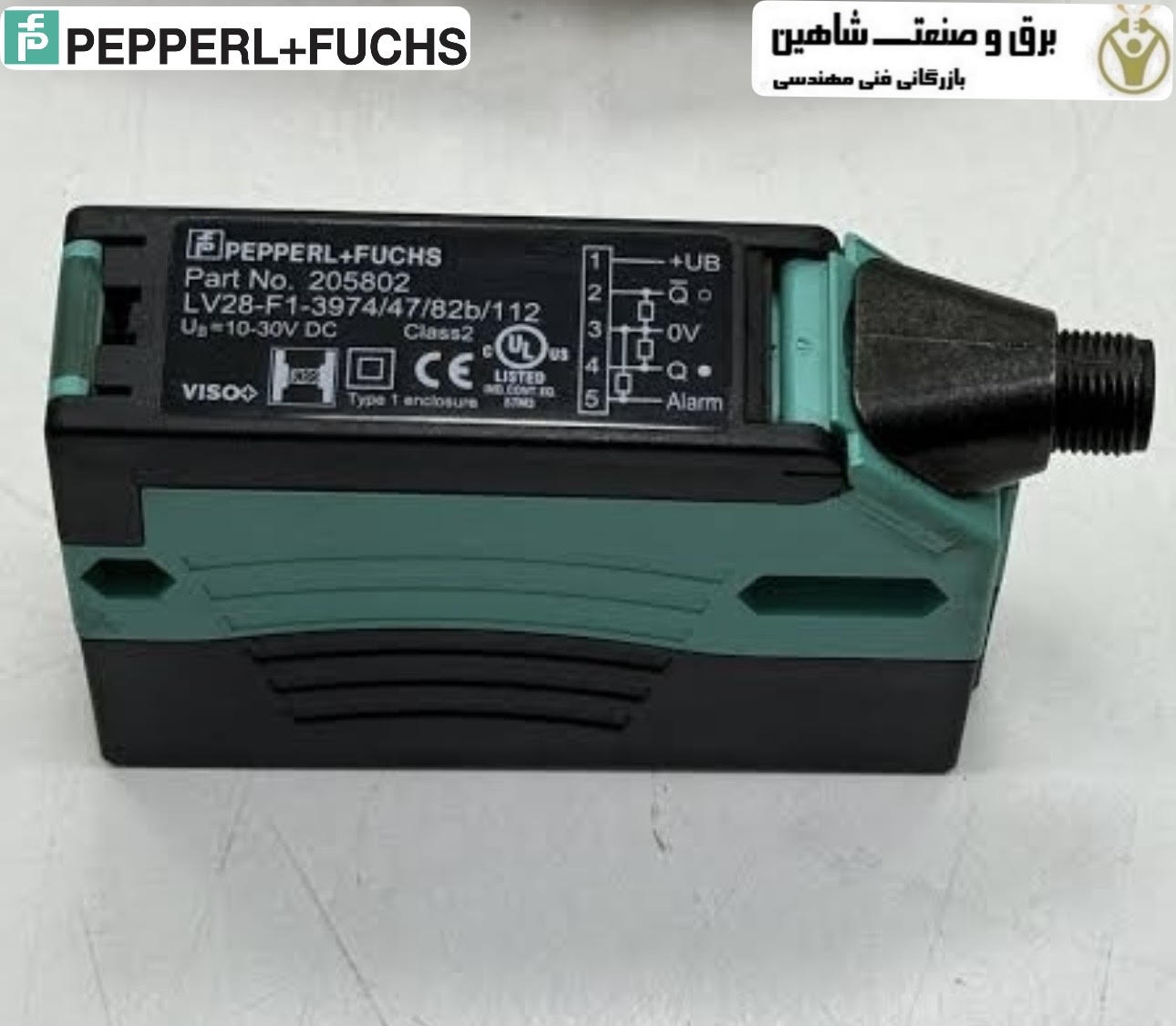 سنسور نوری مدل Pepperl+Fuchs LV28-F1-3974/47/82b/112