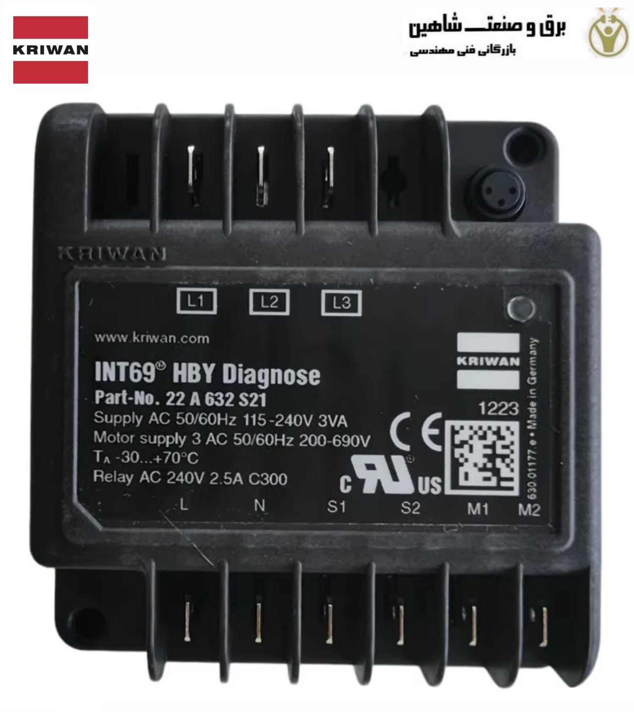 ماژول حفاظت موتور Kriwan 22A632S21