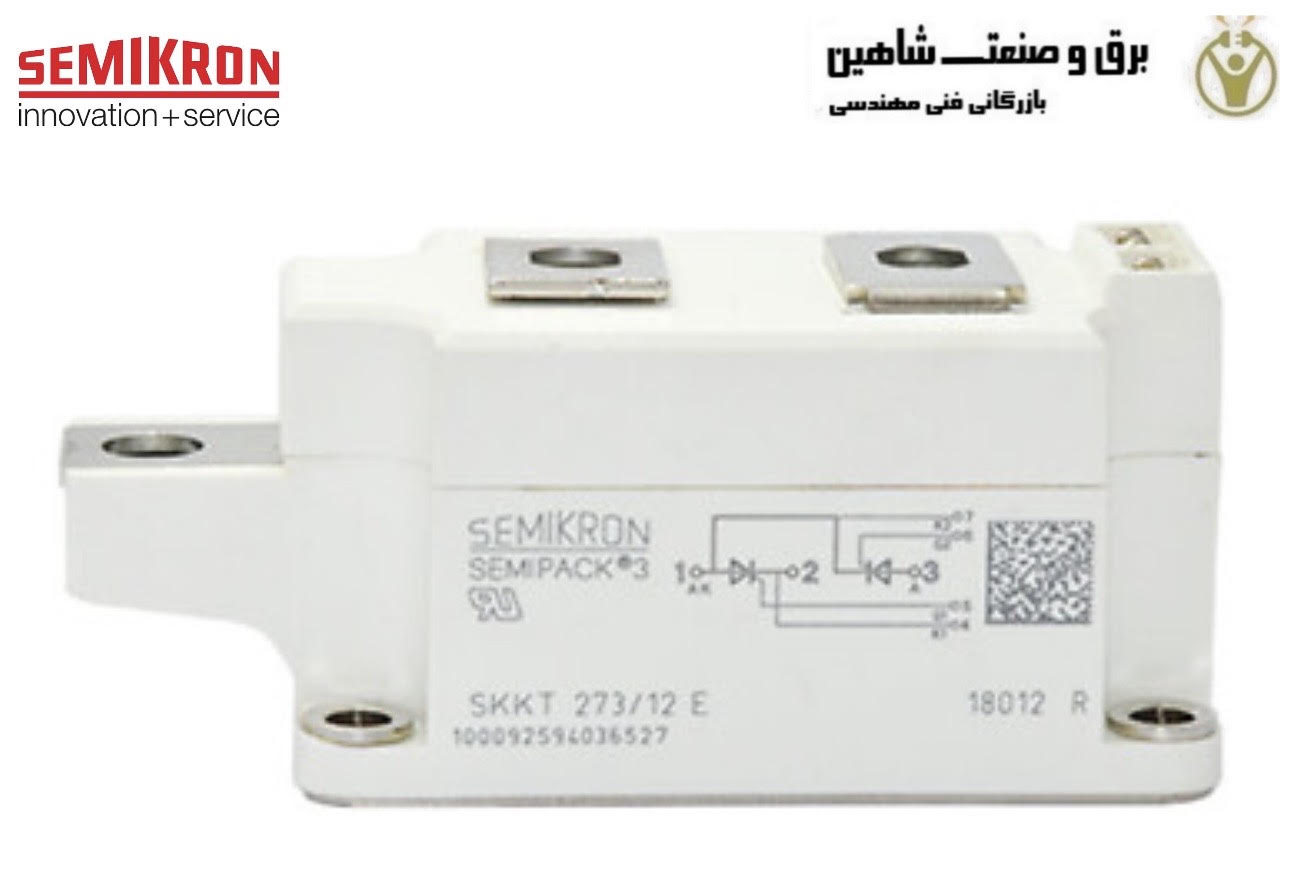 تریستور دوبل SKKT273/12E Semikron
